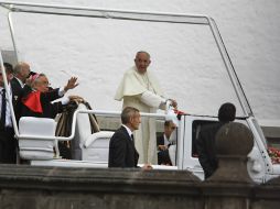 El Papa instó a todos a un sano ejercicio de humildad y así reconocer lo bueno que hay en los demás. EFE / M. Alipaz