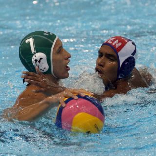 Equipo mexicano de polo acuático iguala ante Venezuela