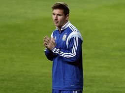 El jugador argentino recibe críticas al no ganar torneos con la Albiceleste. AP / ARCHIVO