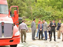 Este miércoles se hizo la entrega del Tracto Camión T680 y un motor PACCAR MX- 13. TWITTER / @InnovaJal