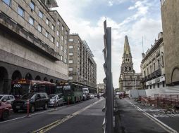Siteur sugiere a los automovilistas  ingresar al Centro de Guadalajara, tomar la calle Corona cruzando las avenidas Juárez e Hidalgo. EL INFORMADOR / R. Tamayo