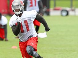 Wilson se accidentó cerca de su ciudad natal de Lincolnton, Carolina del Norte. TWITTER / @TBBuccaneers