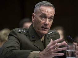 El general Joseph Dunford señala a China como la segunda mayor posible amenaza para los intereses estadounidenses. AP / C. Owen