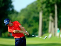 Ortiz tiró 68 golpes, tres abajo del par de campo, producto de cuatro 'birdies' y un 'bogey'. AFP / M. Cohen