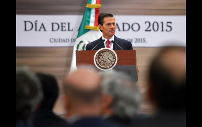 Peña Nieto puso énfasis en que la evaluación busca identificar a los planteles y a los maestros con mayor necesidad. NTX / Presidencia