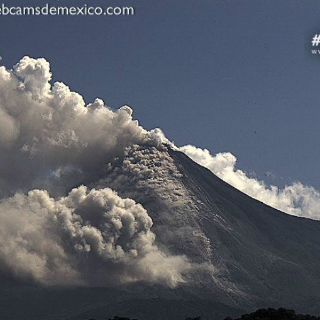 Colima, en alerta ante eventual evacuación por actividad de volcán
