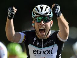 Cavendish es compañero de Martin en el equipo Etixx-Quick Step. AFP / J. Pachoud