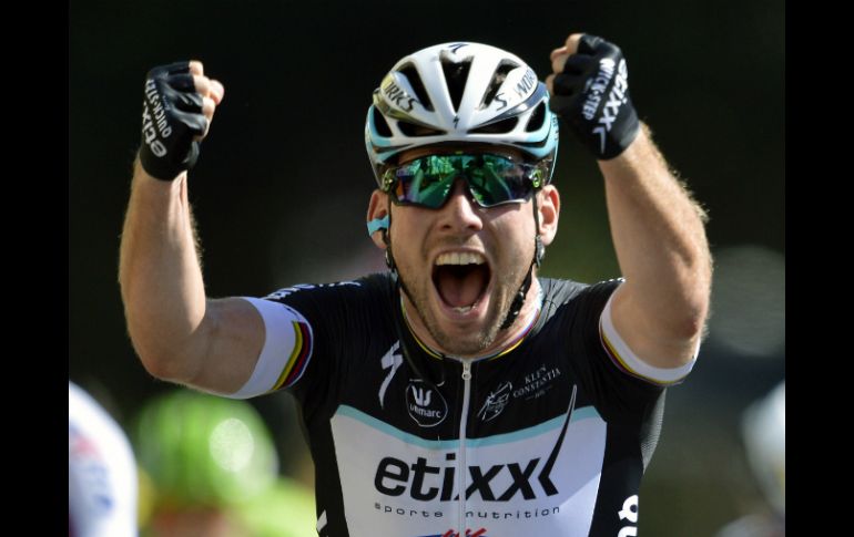 Cavendish es compañero de Martin en el equipo Etixx-Quick Step. AFP / J. Pachoud