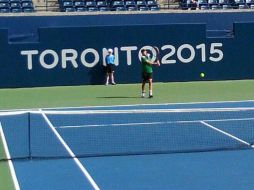 Hach fue derrotado por el estadounidense Jean-Yves Aubone. TWITTER / @Conade