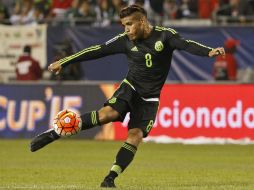 Jonathan se encuentra con el Tri disputando la Copa Oro. EFE / K. Krzaczynski