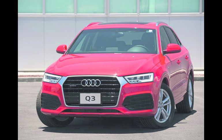 Q3. Más ligera, potente y segura, es la oferta dentro de la renovación de la camioneta compacta de Audi. ESPECIAL / Audi de México
