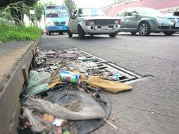 Basura. Hasta el 30 de mayo se habían extraído 42 mil 587 metros cúbicos de azolve. EL INFORMADOR / A. Hinojosa