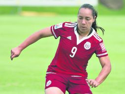 La delantera mexicana Charlyn Corral sufre un cuadro de varicela y por ello no podrá ver actividad en Toronto 2015.  /