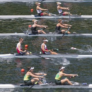 Canadá obtiene medalla de oro en K4 500