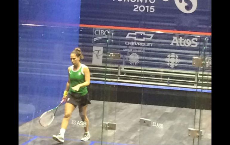 El domingo a las 13:30 horas (tiempo de centro de México) Terán luchará por pasar a las semifinales. FACEBOOK / Samantha Teran