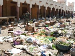 Tras el atentado, Chad anuncia que prohibiría a las mujeres la utilización de la burka en un intento para evitar más ataques. AFP / B. Adji