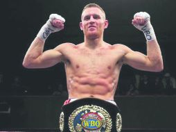 CAMPEÓN. El inglés Terry Flanagan se proclamó campeón ligero de la OMB. AP /