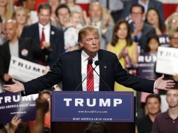 Donald se ha pronunciado contra los mexicanos y migrantes ilegales en EU. AP / R. Franklin