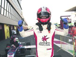 El piloto tapatío de 15 años, Raúl Guzmán, logró el segundo lugar en el Autódromo Internacional de Mugello. ESPECIAL / RG MOTORSPORTS
