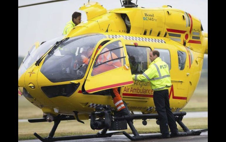 Guillermo y sus compañeros comenzaron a trabajar de inmediato: a las 9:20 am respondieron a una primera emergencia. EFE / G. Robinson