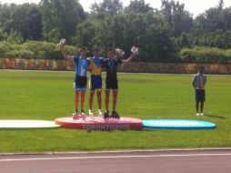 Jorge logró hacer en Canadá lo que no pudo en Guadalajara, subir al podio. TWITTER / @Conade