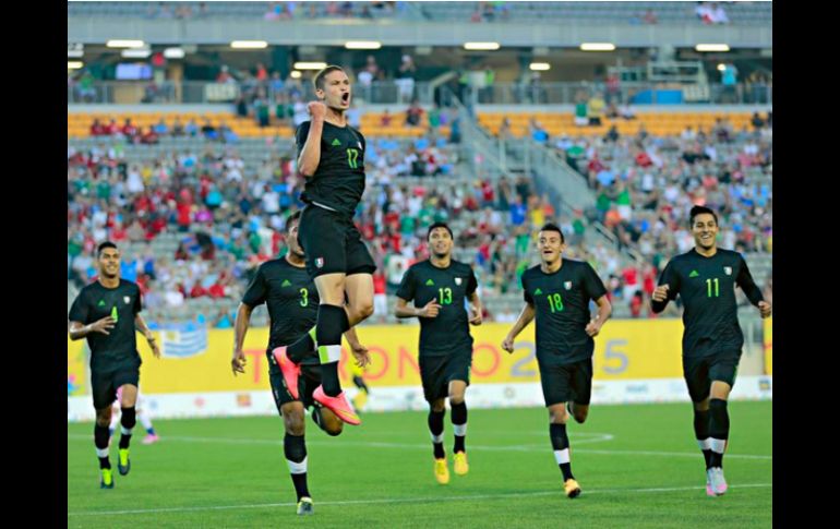 Todo apuntaba a un triunfo del conjunto azteca, quien busca defender el título obtenido hace cuatro años. TWITTER / @miseleccionmx