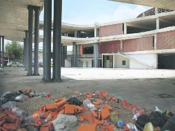 Obras. La construcción del complejo se ha atrasado desde la administración pasada por falta de recursos. EL INFORMADOR / M. Vargas