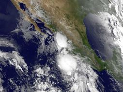 Para este martes, el huracán ''Dolores'' estará localizado a unos 485 kilómetros al oeste-suroeste de Cabo Corrientes, Jalisco. AFP /