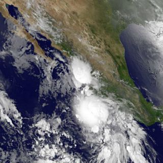 Huracán 'Dolores' trae lluvias muy fuertes para Jalisco
