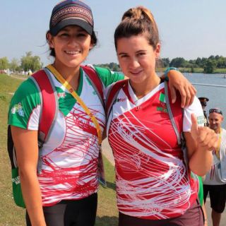 Mexicanas obtienen bronce en canotaje