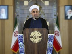 El acuerdo es 'un punto de partida' para restablecer la confianza con Occidente, aseguró el presidente iraní Hassan Rouhani. AP / E. Noroozi