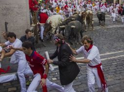 Se protagonizaron unas carreras espectaculares durante ese tramo. AP / A. Kudacki