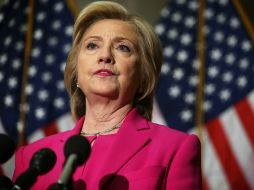 Clinton señaló que habrá que enfrentar el comportamiento terrorista iraní. AFP / A. Wong