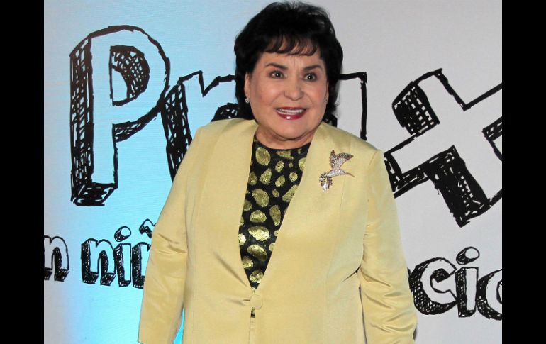 Carmen amadrinó a Fabián Lavalle este lunes en su nuevo proyecto de noticias del espectáculo. NTX / ARCHIVO