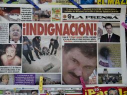 Medios de todo el mundo han destacado en sus titulares la fuga de 'El Chapo'. AFP / Y. Cortez