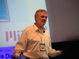 El tecnólogo Walter Bender se presentó este martes en Aldea Digital. ESPECIAL /