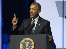 Obama hizo un llamado al Congreso a actuar debido al aumento de encarcelaciones en las últimas décadas. EFE / T. Van Auken