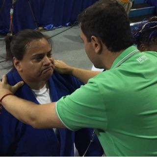 Zambotti se queda con la plata en judo