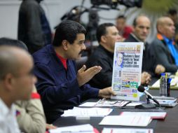 Maduro enviará en los próximos días a diputados y ministros a varios países de América Latina para 'llevar la verdad' de su país. EFE / ARCHIVO