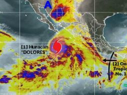 Las lluvias fuertes podrían afectar a Baja California Sur, Sinaloa, Nayarit, Jalisco y Colima. TWITTER / @conagua_clima