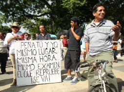 Los maestros consideran que los procesos de evaluación incumplen con los lineamientos. EL INFORMADOR / R. Tamayo