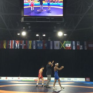 Ali Soto obtiene plata en lucha grecorromana