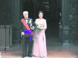 Eugenio y Lupita. La feliz pareja.  /