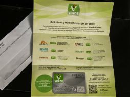 Autoridades electorales ordenaron al PVEM suspender la entrega de tarjetas Premia Platinum. SUN / ARCHIVO