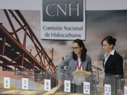 Ayer, durante la licitación de la Ronda Uno, dos bloques fueros asignados; los demás, declarados desiertos. NTX / ARCHIVO