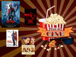 Estos son las cuatro nuevas películas que llegan a las salas de cine, conócelas y arma tu Plan de Cine. EL INFORMADOR /