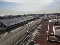 Los 540 empleados que trabajan en la obra tienen el objetivo de entregarla completa a finales de agosto. EL INFORMADOR / F. Atilano