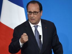 Francois Hollande. Los detenidos fueron identificados como Ismael K., de 17 años, Djebril A., de 23, y Antoine F., de 19. AFP / ARCHIVO
