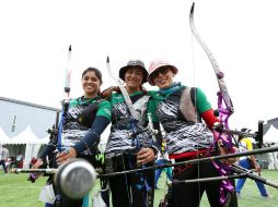 La tripleta tricolor era la campeona defensora, tras alcanzar la gloria en Guadalajara 2011. NTX / J. Arciga