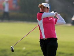 'Desde que inició el torneo tengo un objetivo y ese objetivo es la medalla de oro y voy a seguir trabajando mucho', dijo Navarro. TWITTER / @CONADE